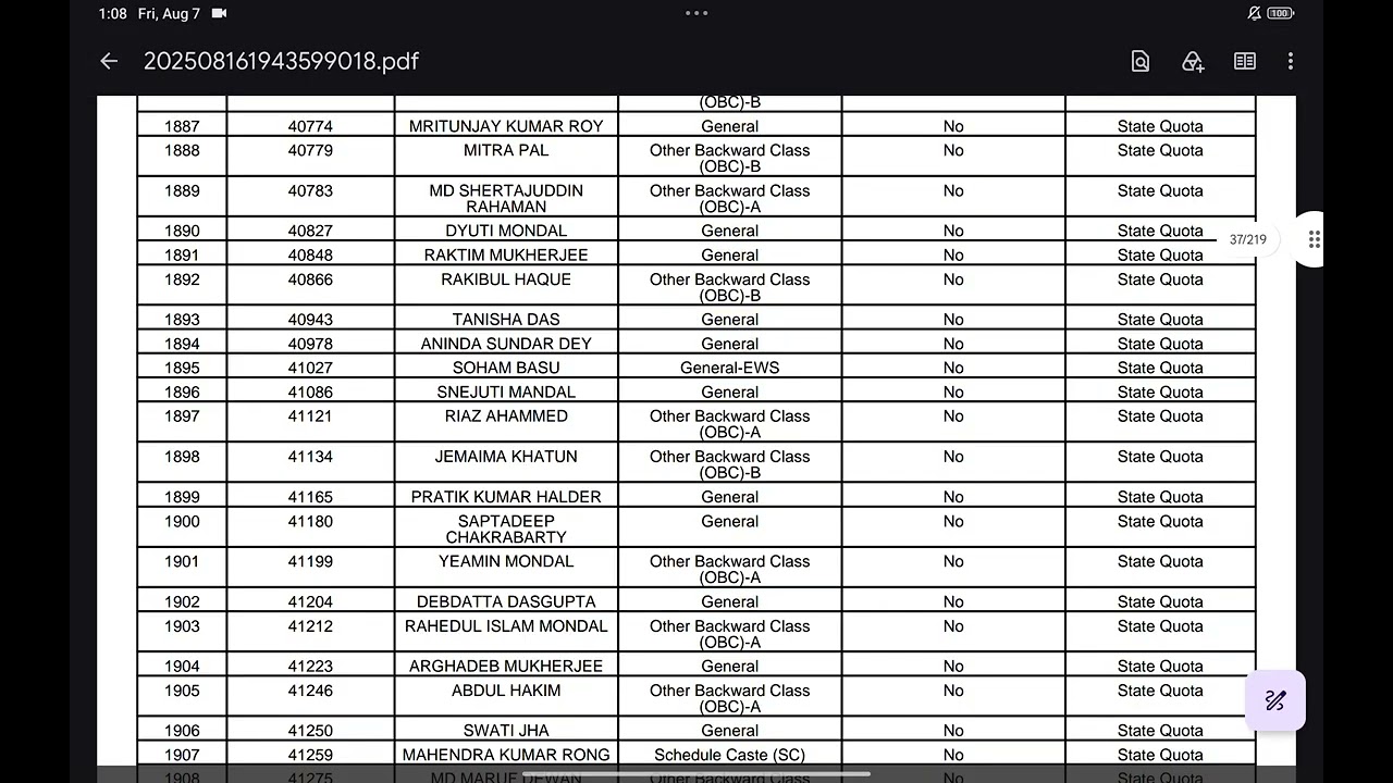 West Bengal Neet 2026 cut off ( UR - 60k ) 😱 // state merit list analysis 📃// 425 seats increment 🎉 