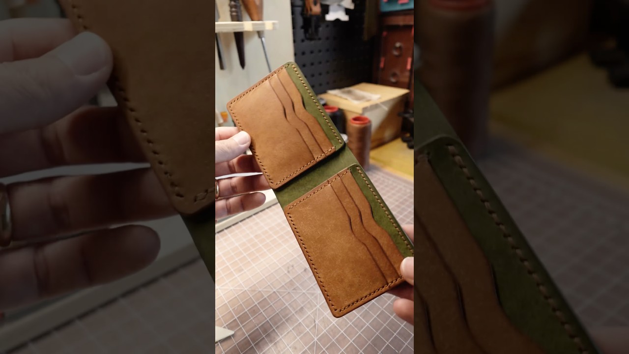I really like making wallets. 