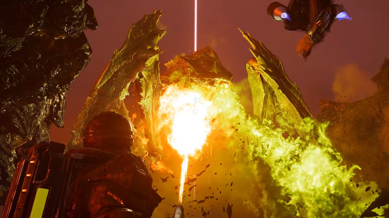 Battle with Terminids - Super Helldive Difficulty - 4K Quality - Helldivers 2