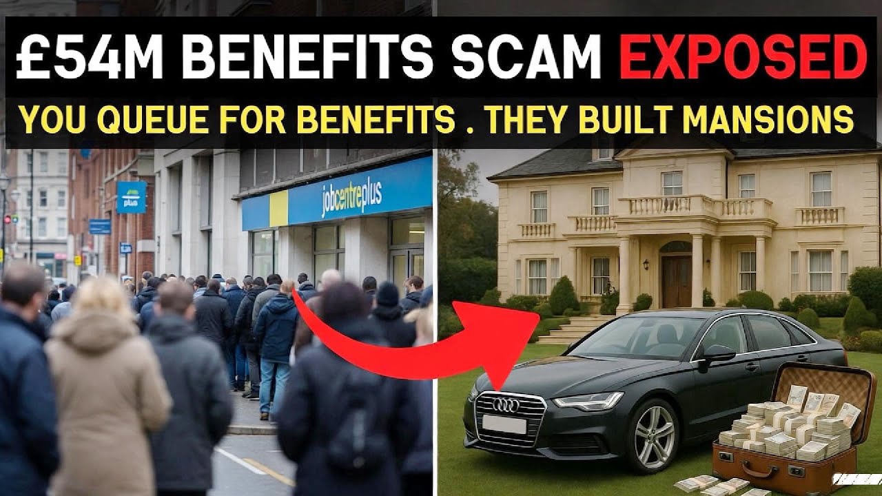 Украли 54 миллиона фунтов стерлингов из ваших пособий. Построили особняки. Платите вы. Министерст...