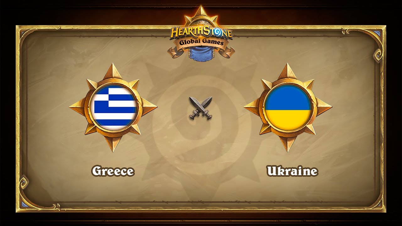 Греция vs Украина, Hearthstone Global Games Phase 2