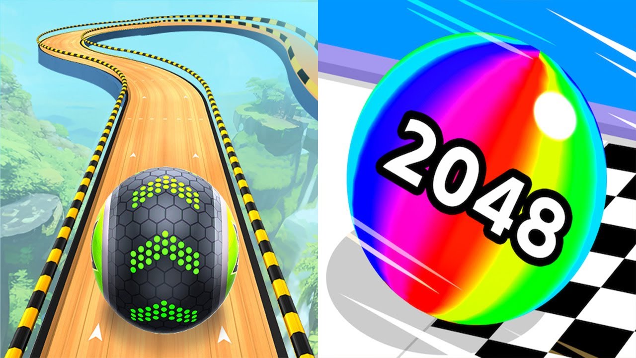 Going Balls VS Ball Run 2048 - All Levels SpeedRun Gameplay Android iOS Ep 3