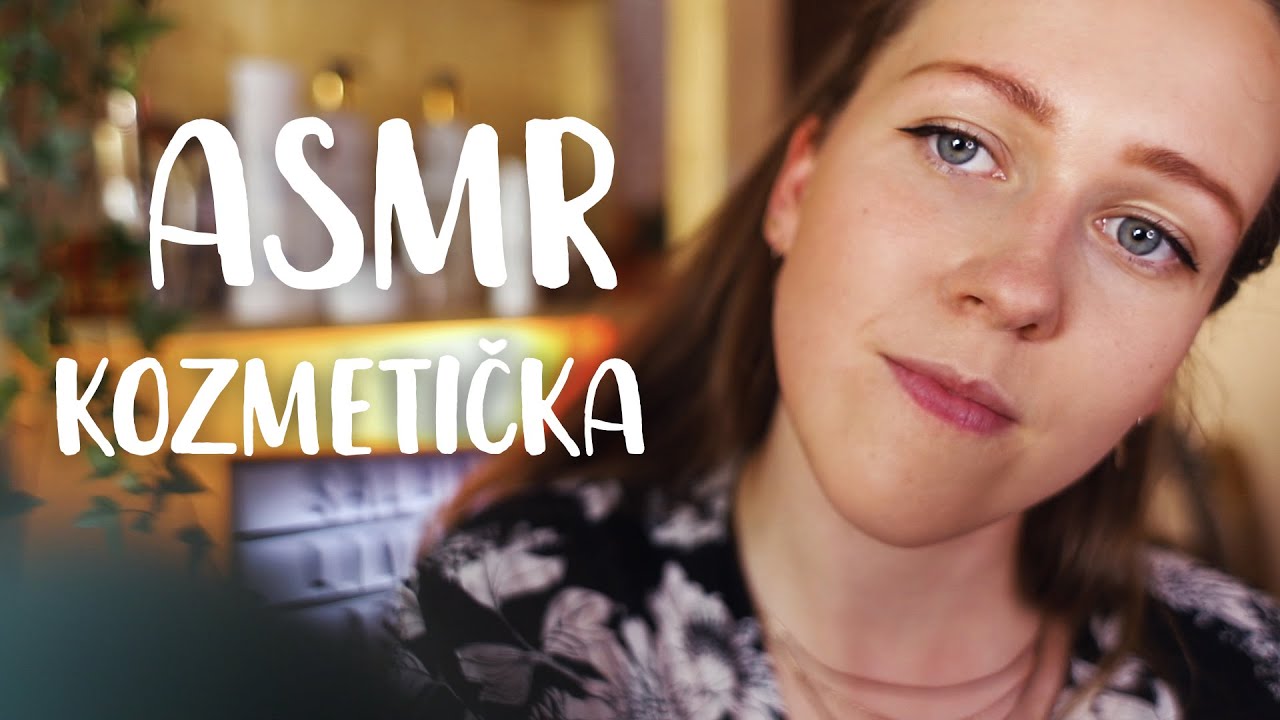 ROLEPLAY - Kozmetička 🦋 (šepkanie, čistenie pleti, pinzeta, zvuky vody...) ASMR |SK|