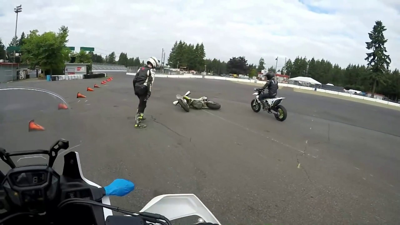 Honda Africa Twin at Pacific Raceway