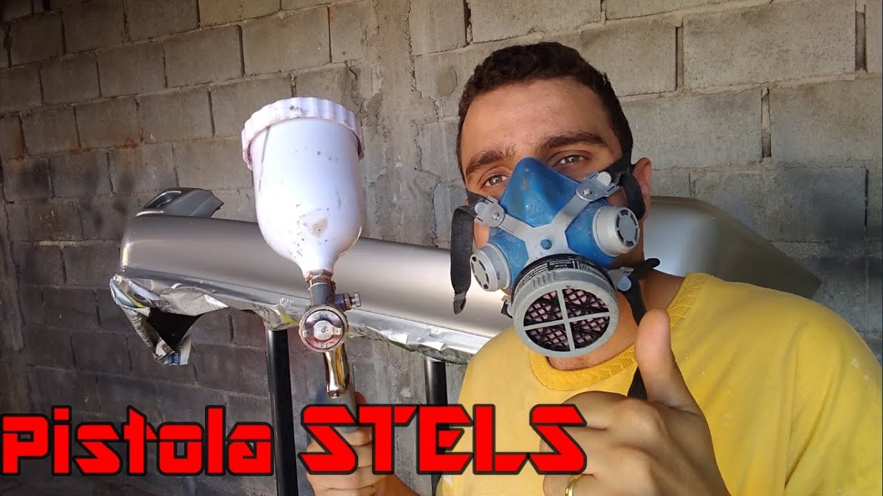 Testei a pistola de pintura mais barata da internet