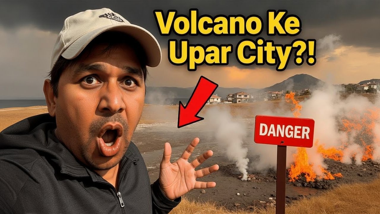 Kaise Rahte hai log yahan? -  Volcanic City in New Zealand!