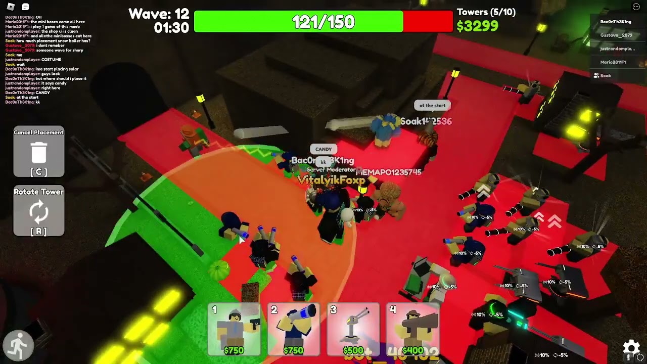 BEATING THE HALLOWEEN EVENT | FIRST TRY | Tool Tower Defense