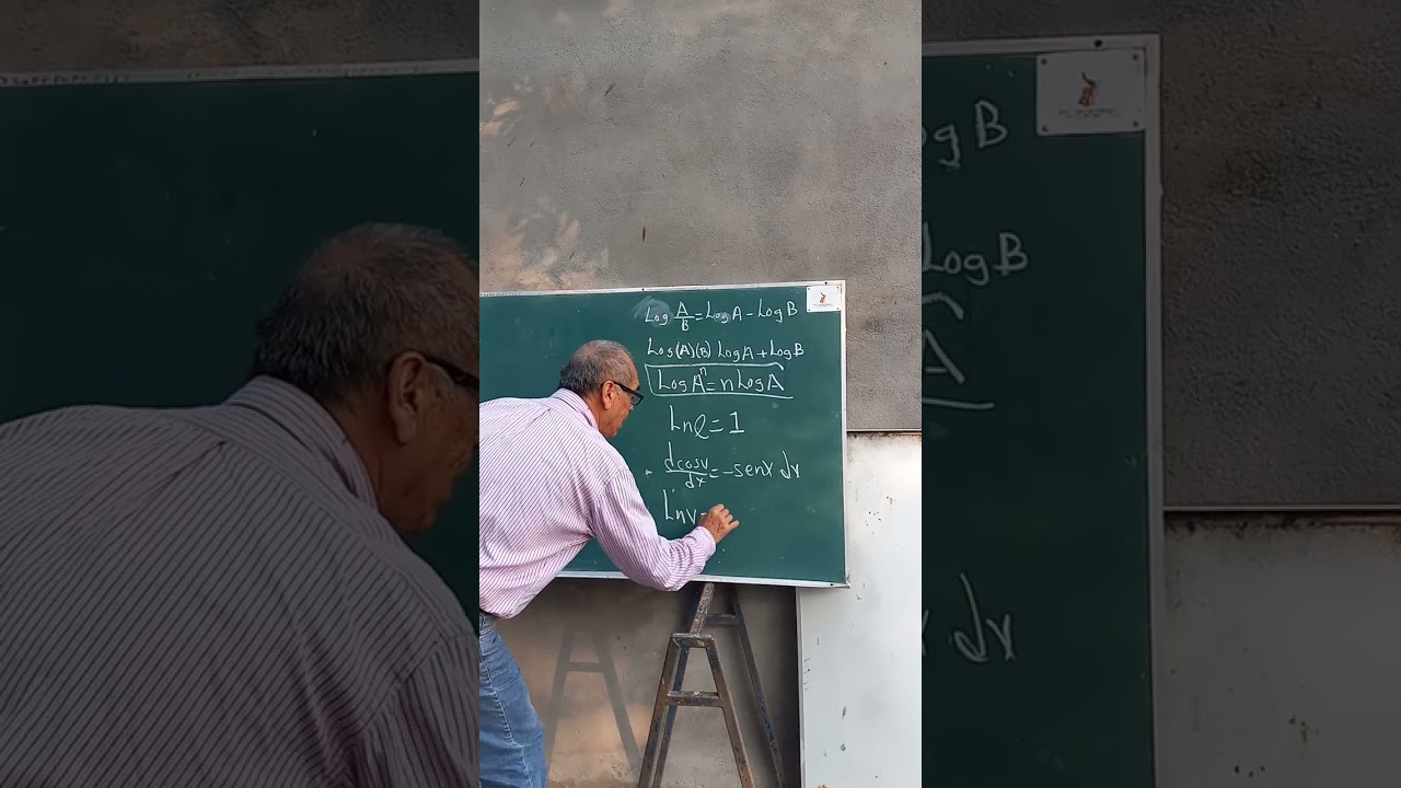 Derivando aplicando propiedades de los logaritmos