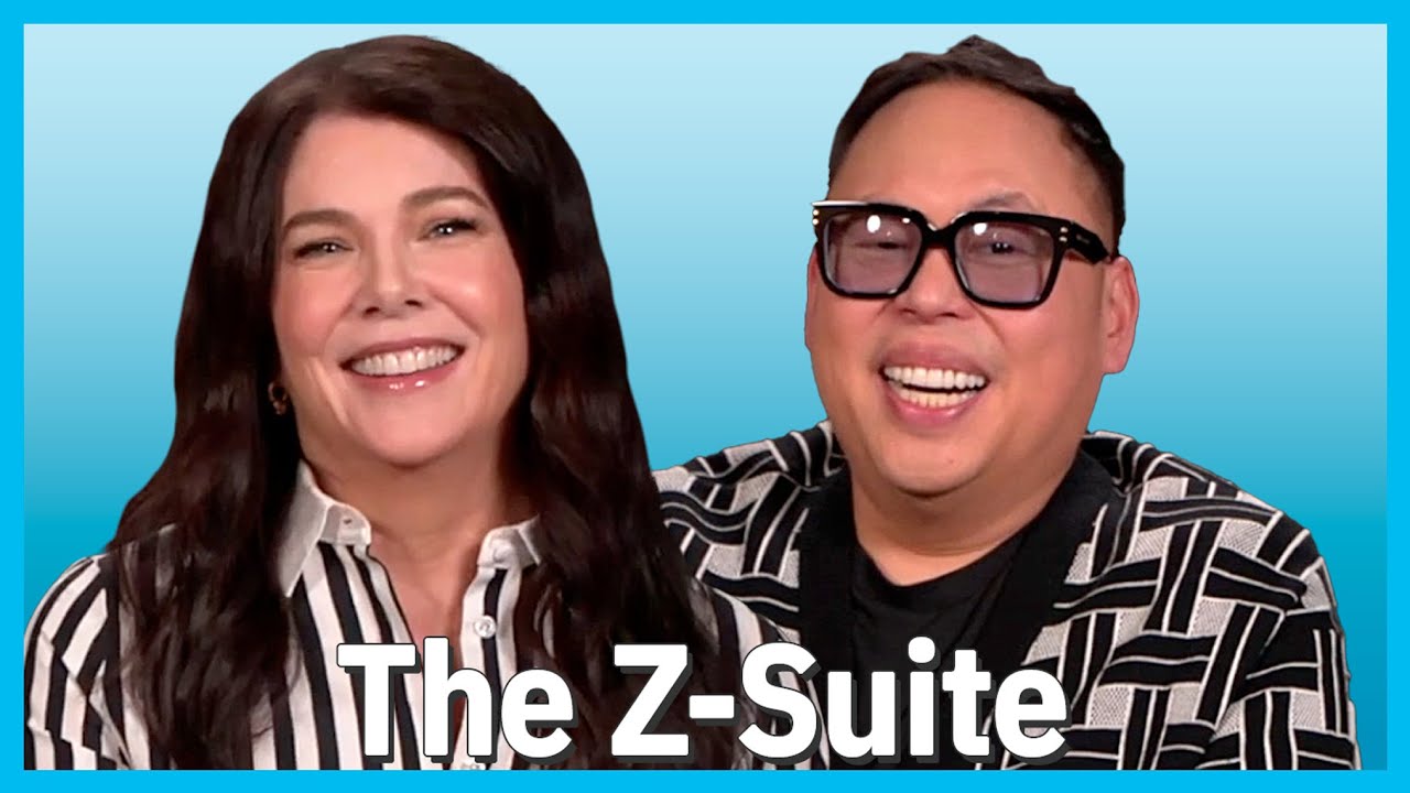 What baffles THE Z-SUITE stars Lauren Graham & Nico Santos about Gen-Z? | TV Insider