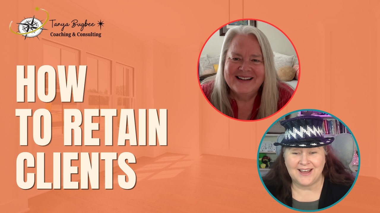 How to retain clients.  Business Growth for biz owners: Realtors, Brokers, Team Leads and Lenders.