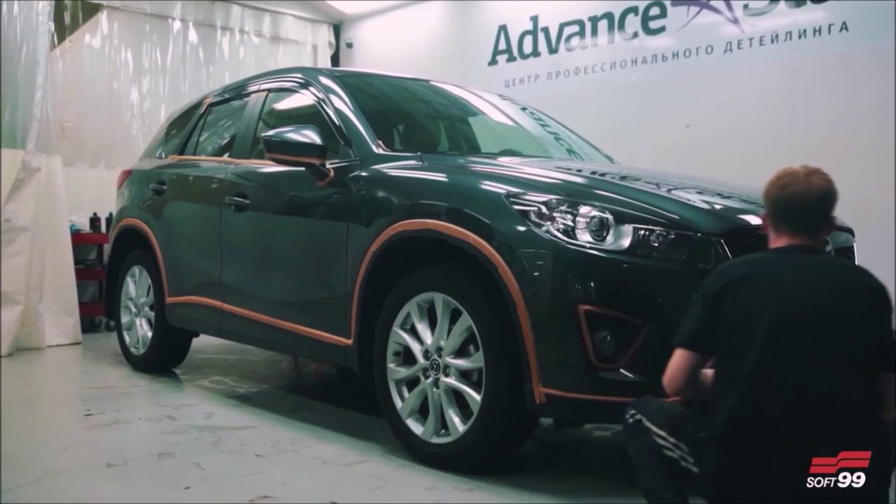 Покрытие для кузова жидкое стекло Soft99 H-7