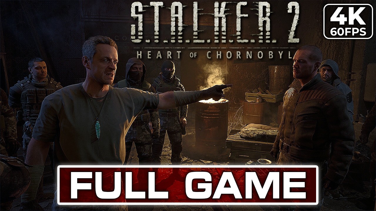 S.T.A.L.K.E.R. 2: HEART OF CHORNOBYL Gameplay Walkthrough FULL GAME[4K 60FPS PC ULTRA]-No Commentary