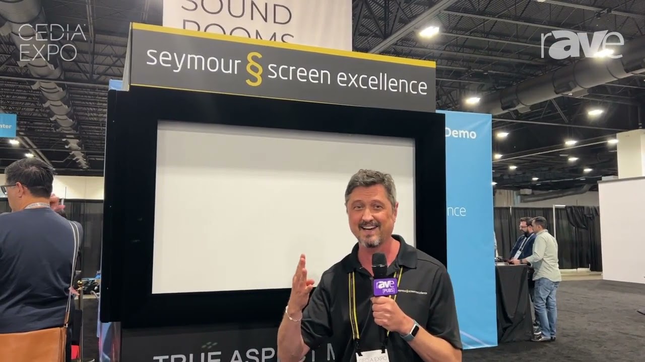 CEDIA Expo 2023: Seymour Screen Excellence Shows Four-Way Motorized Masking Screen