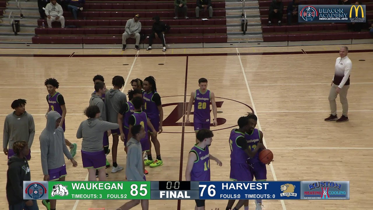 (23) 2023 - Harvest Christian vs. Waukegan - Elgin Holiday Basketball Tournament