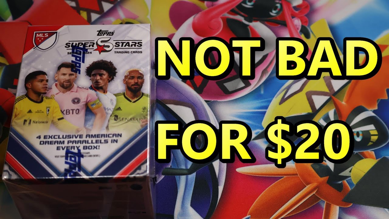 2024 Topps Superstars MLS Soccer Blaster Box