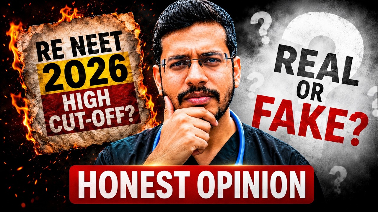 High Cutoff For Re NEET 2026? Honest Opinion | Dr. Anand Mani