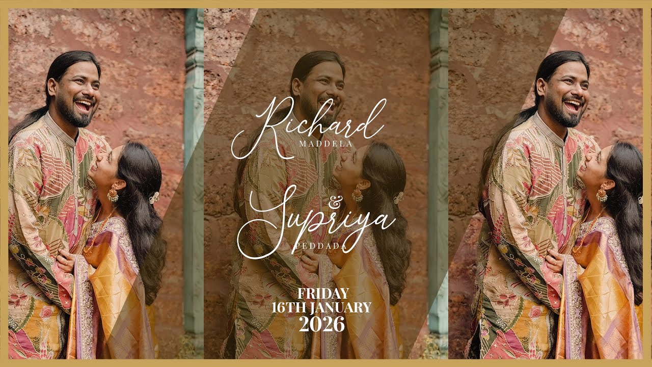 Wedding Ceremony of Richard Madella & Supriya Peddada || 16-01-2026