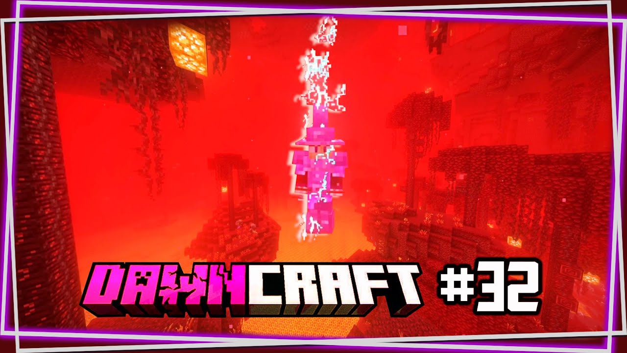 Asi es el NETHER en DAWNCRAFT #32