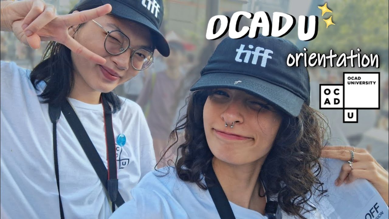 OCAD U orientation day vlog⋆˙