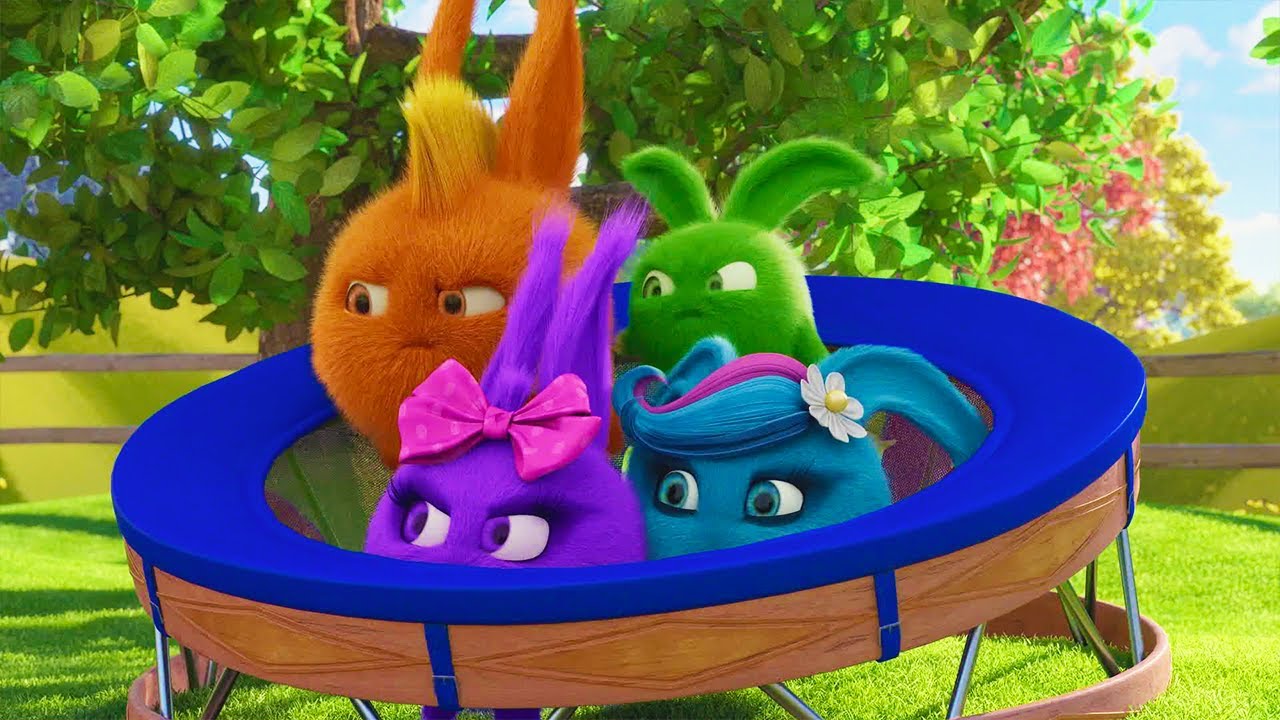 TRAMPOLINE FUN | SUNNY BUNNIES COMPILATIONS | Kids Cartoons