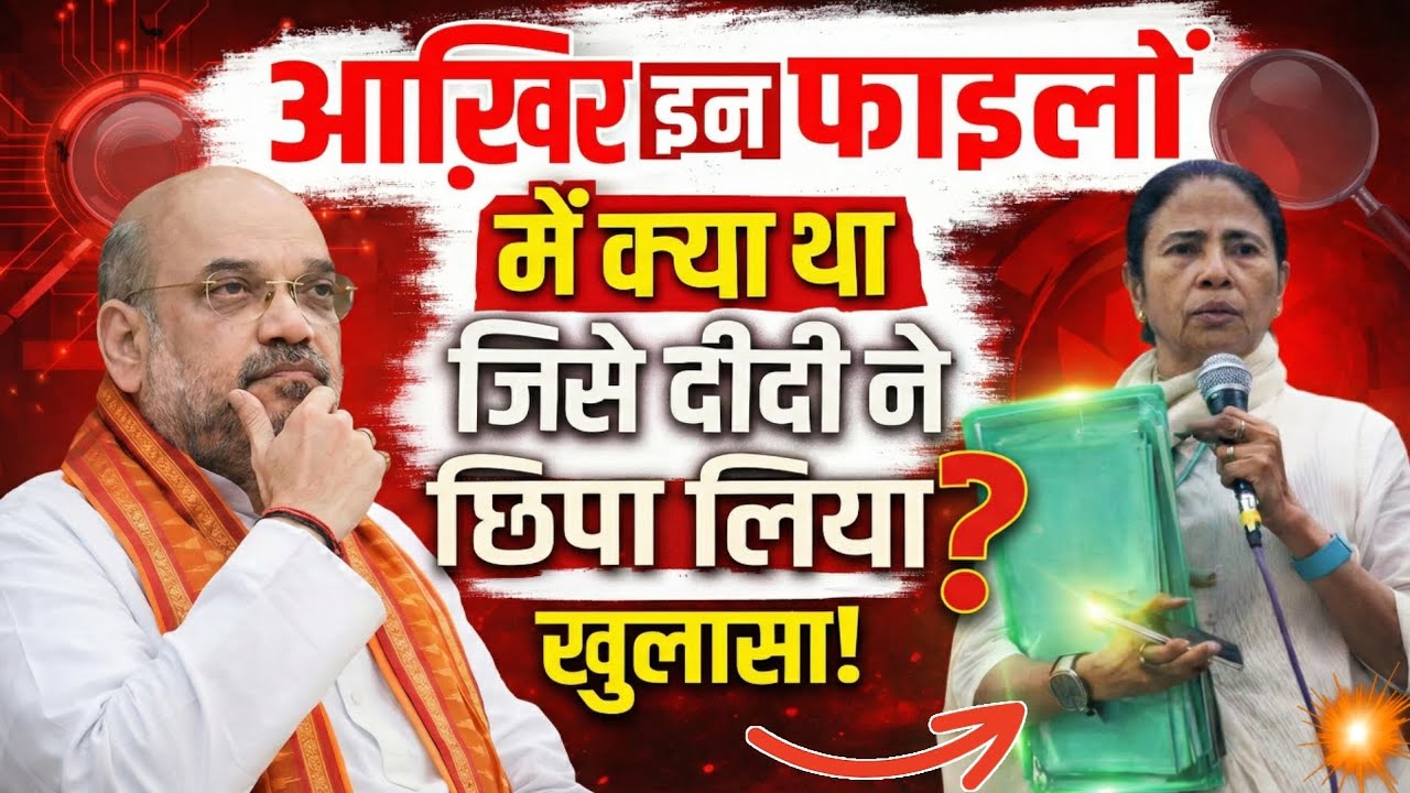Mamata Banerjee vs ED: High Voltage Drama in Kolkata | Amit shah