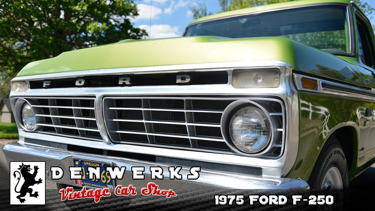 1975 Ford F250 Camper Special Denwerks Ford Trucks Dentside Truck