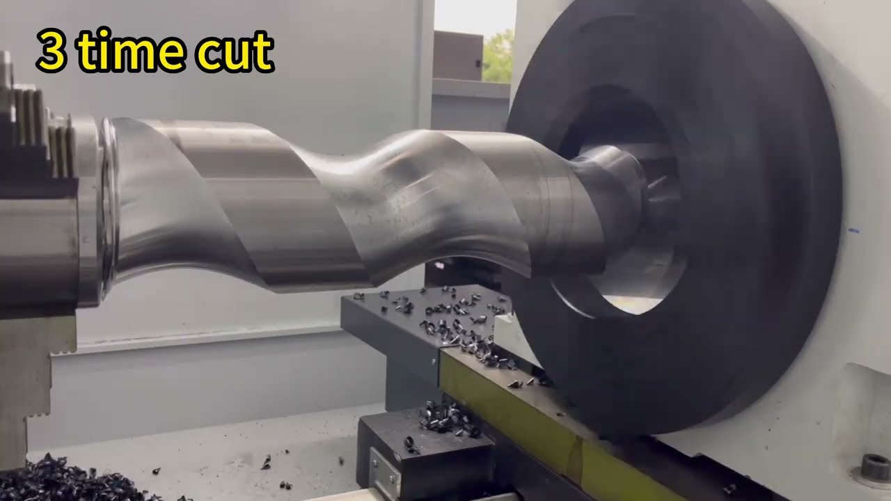 the rotor of screw pumps production process!
