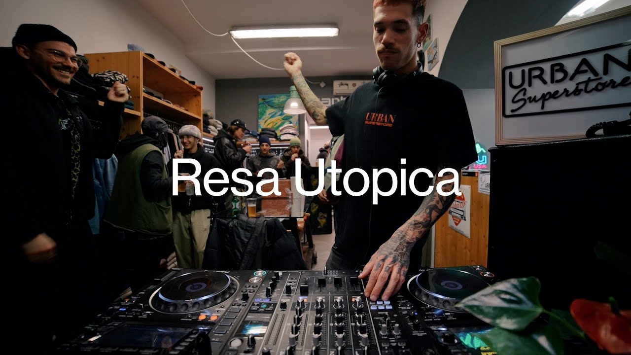 Resa Utopica for Dischinvetrina @Urbansuperstore - 08.02.24