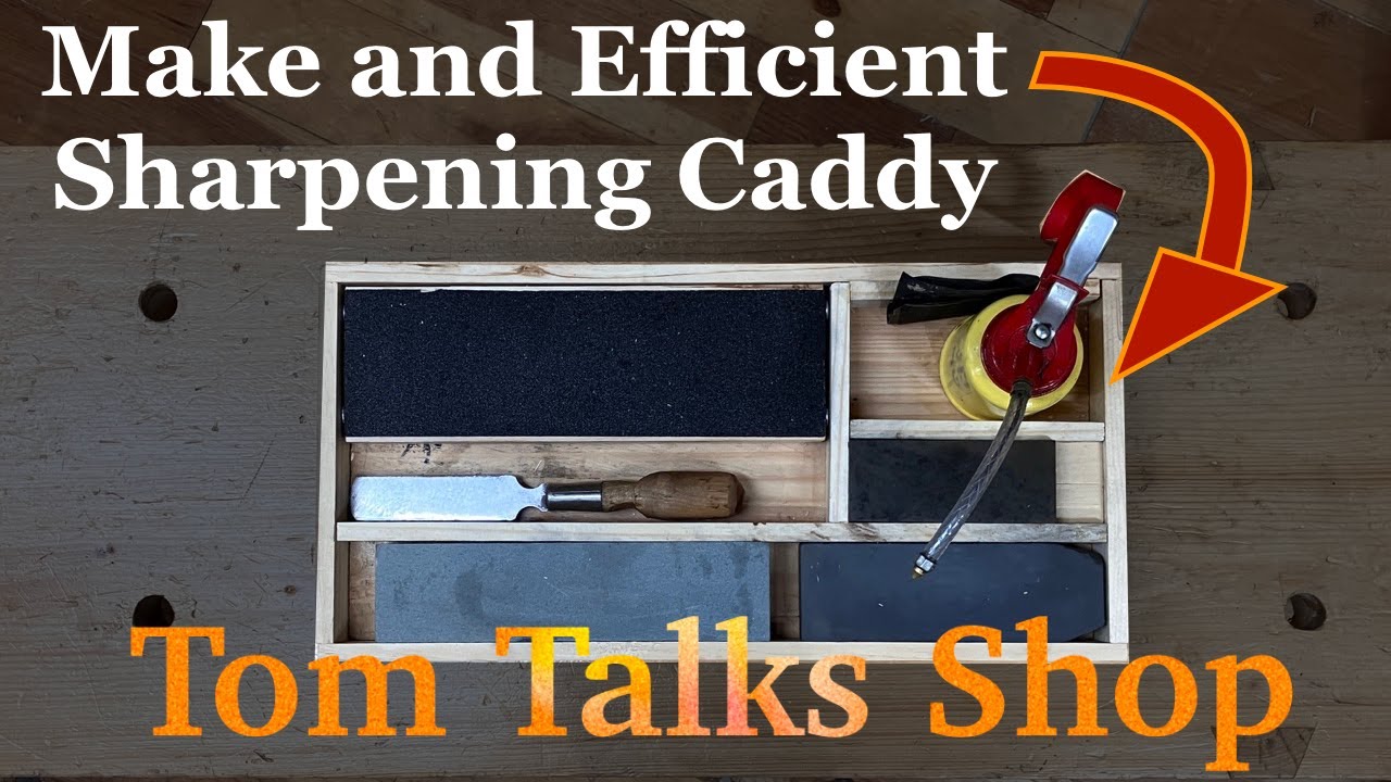 Том создал новый и эффективный держатель для заточки.
