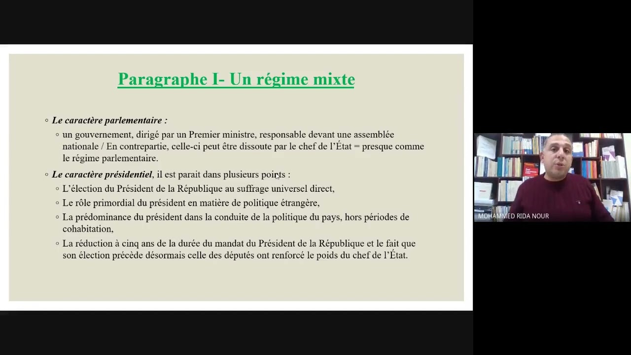Le régime 