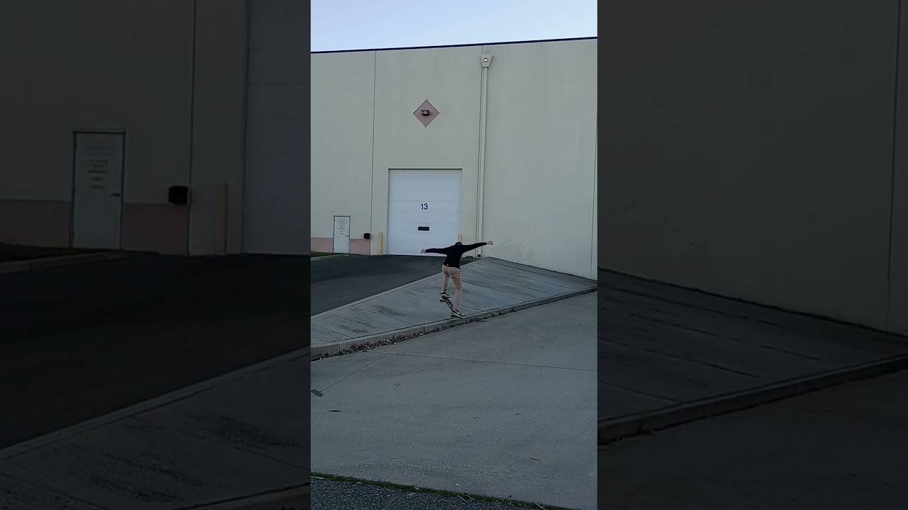 Skateboarding In Shasta Lake California 