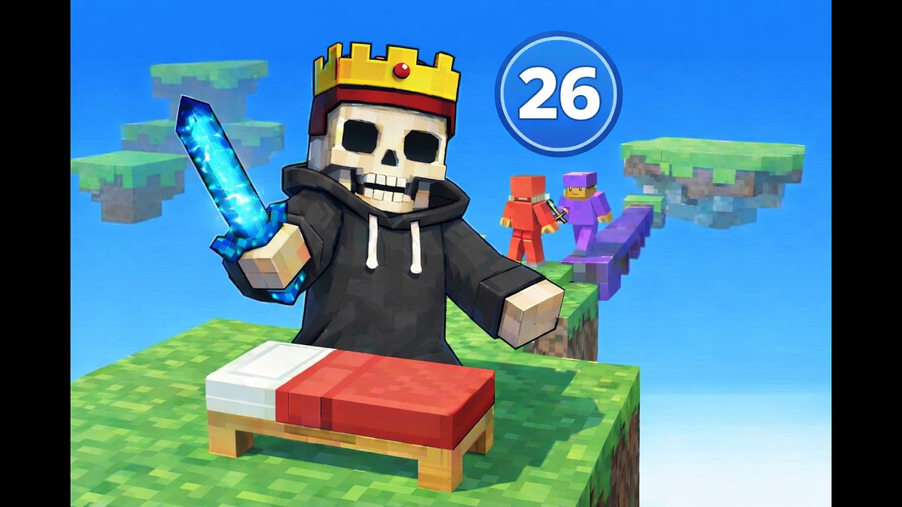 Playing Solo Bedwars =26