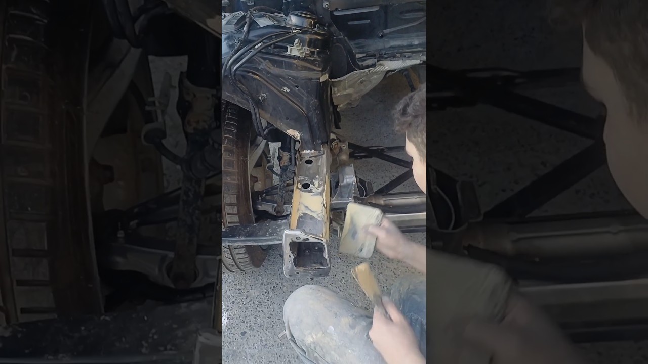 Audi araba şase d&uuml;zeltme