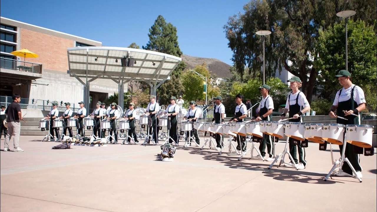Cal Poly Mustang Band 2025 Dinsey/Pixar Halftime - Tenor Drum Cam