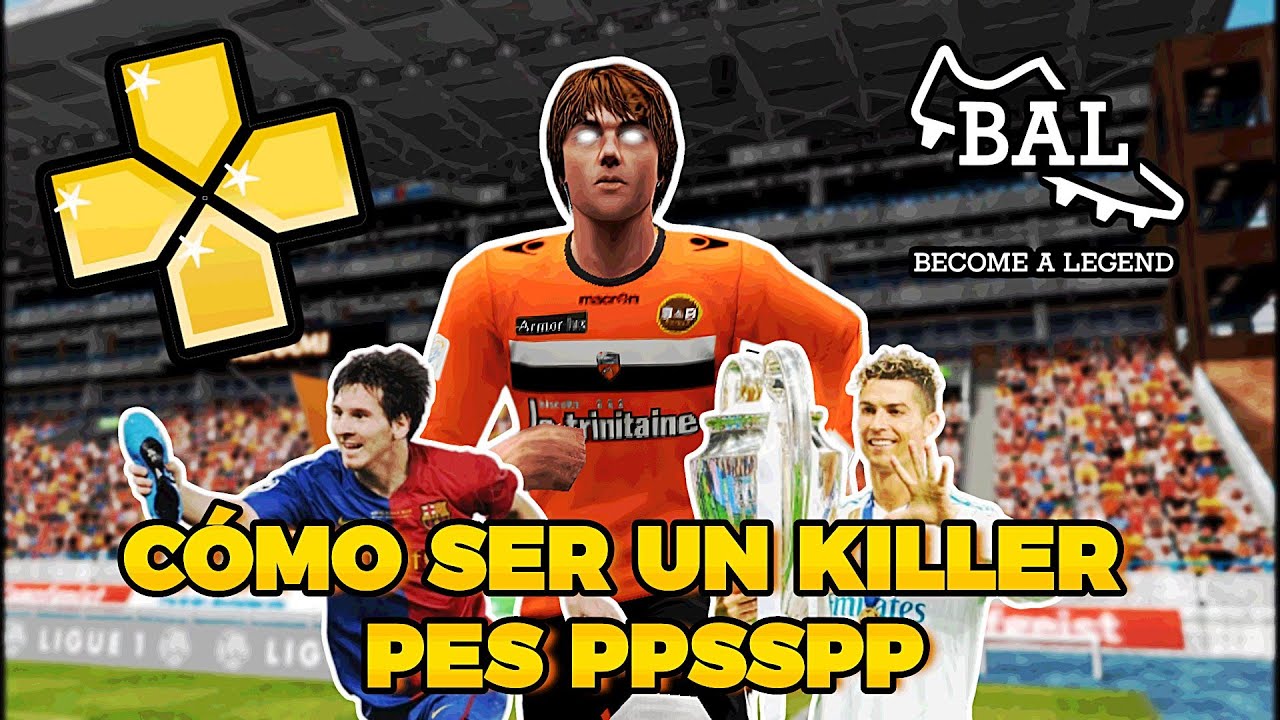 5 TRUCOS para ser un GOLEADOR LETAL en Ser Leyenda (PES PPSSPP) ⚽