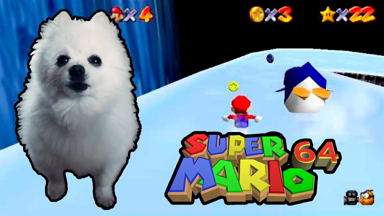 Super Mario 64 - 'Slider' em cachorrês | NOSTALGIA