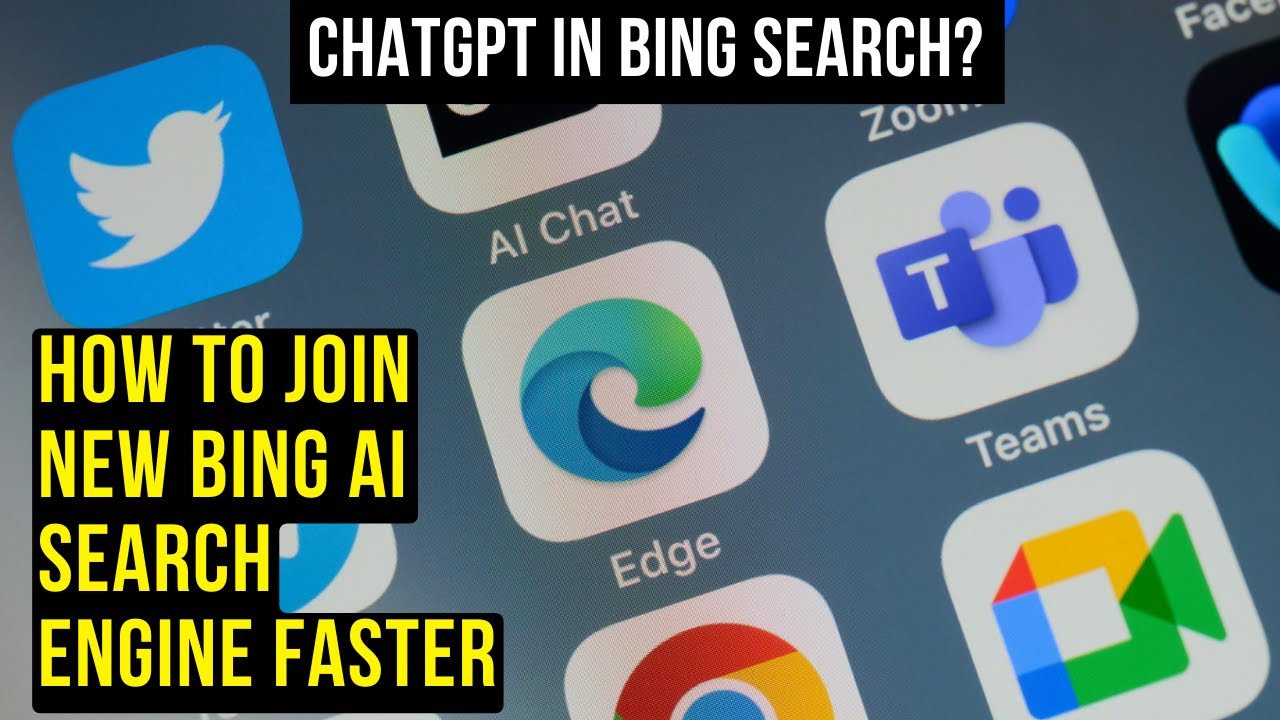 How to Join New Bing AI Search Engine FASTER |  ChatGPT in Bing Search?