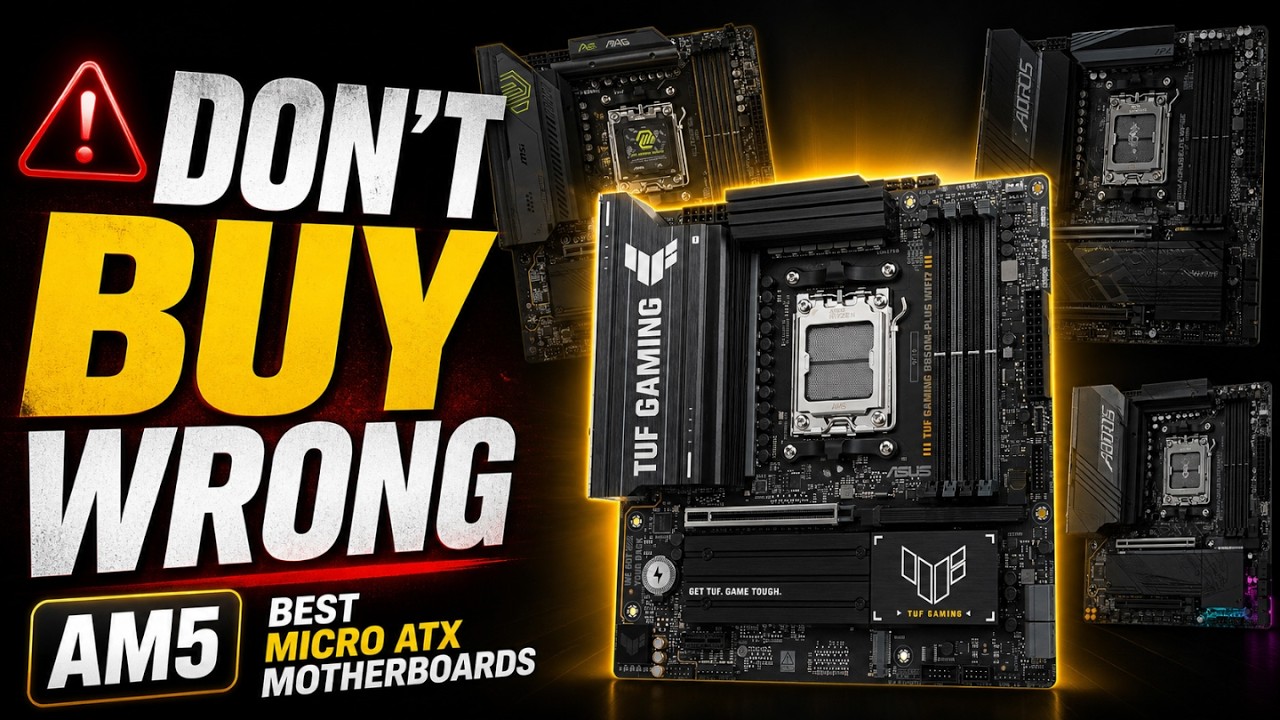 Лучшие материнские платы Micro ATX AM5, которые можно купить прямо сейчас.