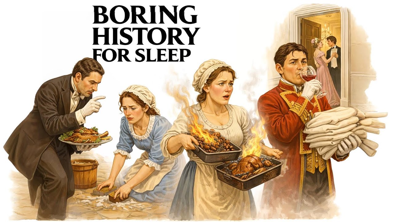 🕯️🗝️🏰 Inside Servants’ Lives in Grand Estates 📜😴 | History for Sleep