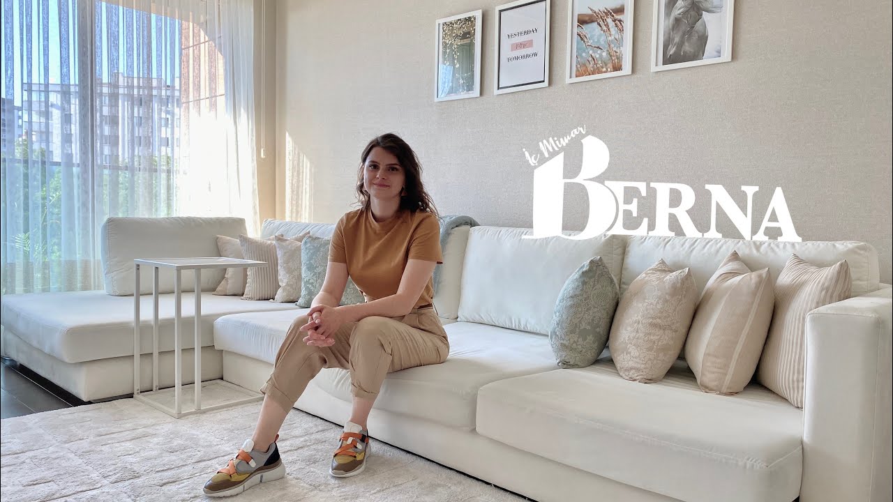 Yeni evli çiftin keyif dolu evi // EV TURU 22.BÖLÜM //  İç Mimar Berna