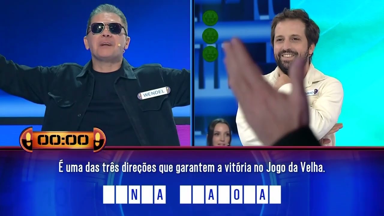 ACERTA OU CAIA: Gregório e Wendel duelam na primeira rodada