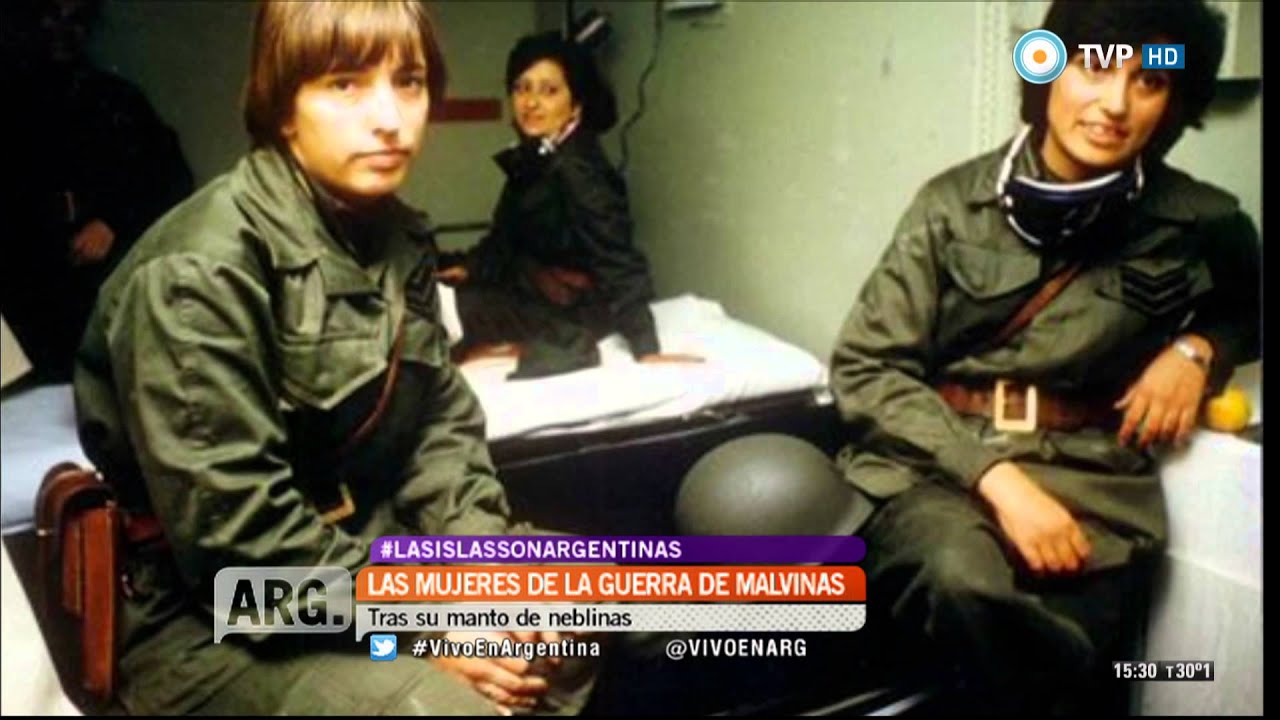 Vivo en Arg - Las mujeres de la guerra de Malvinas 02-04-15