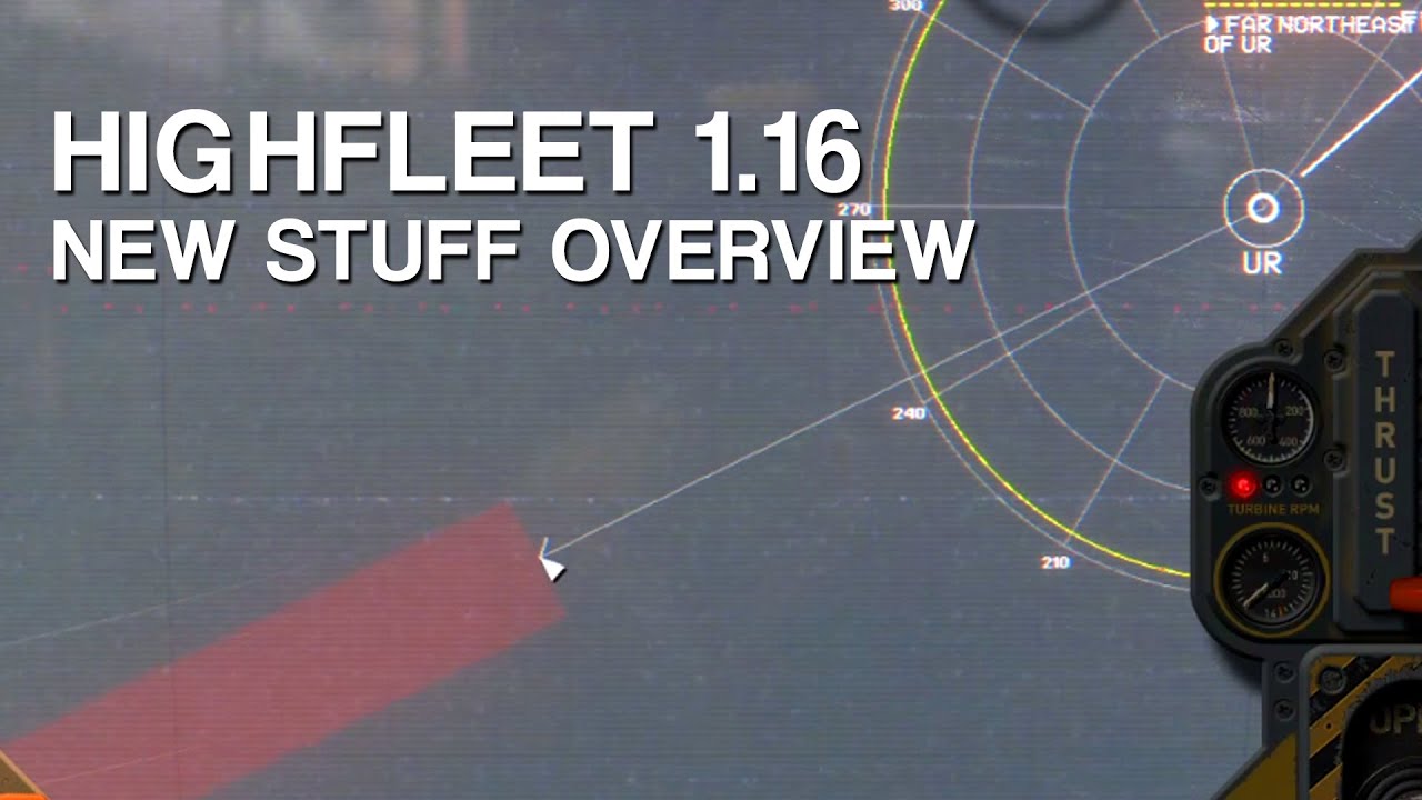 Highfleet 1.16 new stuff overview