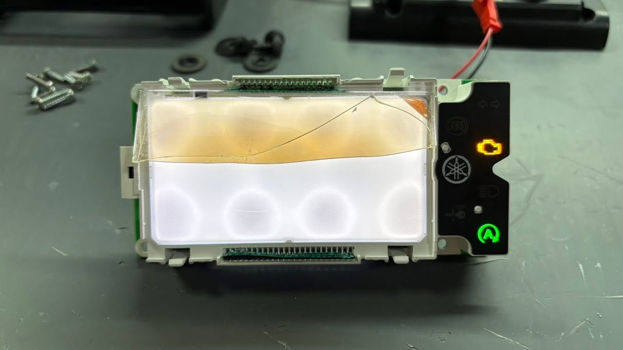 YAMAHA QBIX | เปลี่ยนจอ LCD DISPLAY แท้ ตรงรุ่น แก้ปัญหาจอแตก