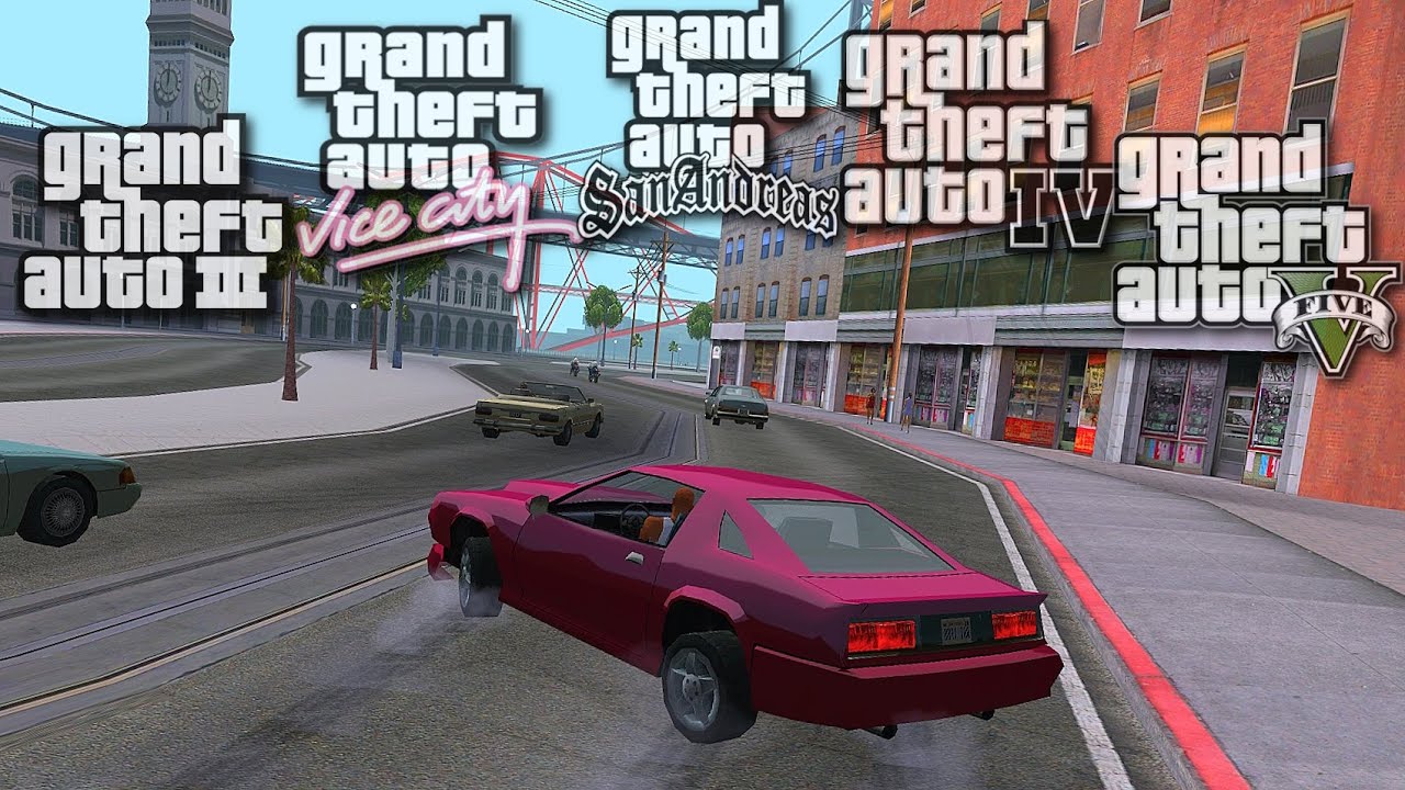 ВСЕ ПЯТЬ GTA ПОДРЯД - НИ ОДНОГО ПРОВАЛА МИССИИ И СМEPTИ (№29)