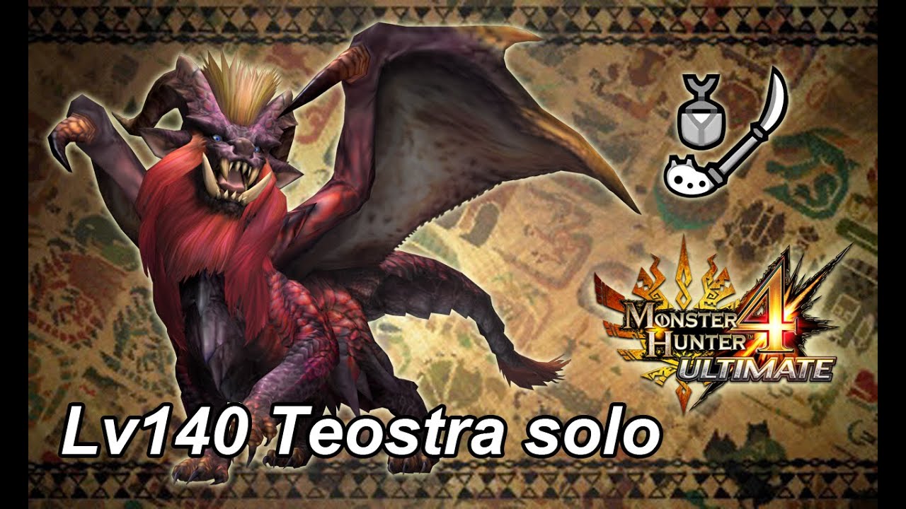 MH4U Lv140 Teostra solo - 9'30''56