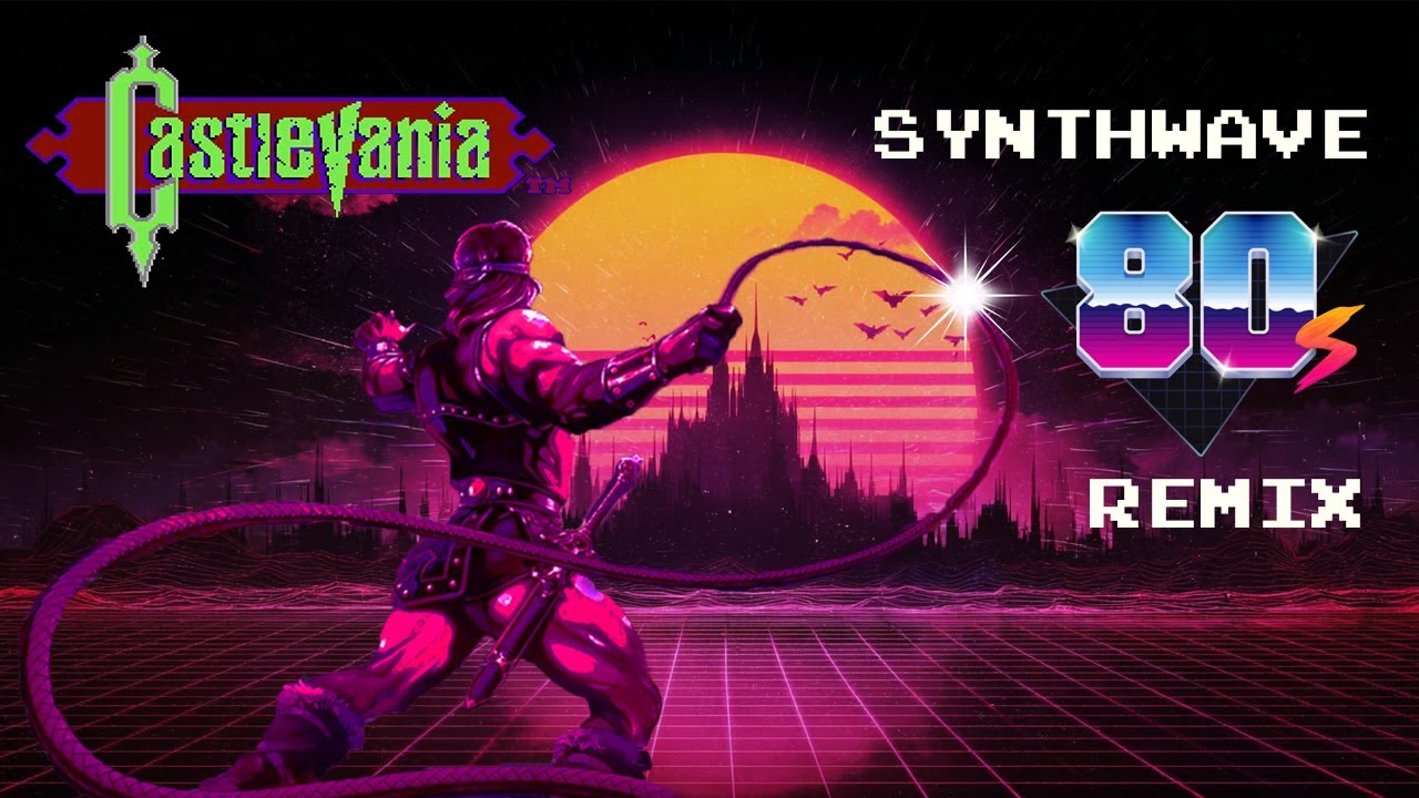 Castlevania (NES) Soundtrack | SYNTHWAVE 80s A.I. REMIX