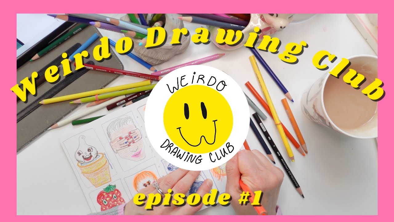 🤓The First Weirdo Drawing Club Meeting🤓 (Former Patreon Exclusive Video from May 2024!)