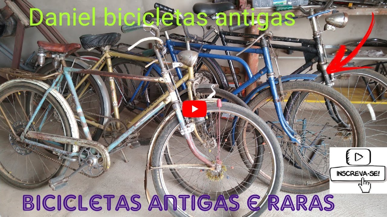 BICICLETAS ANTIGAS DOS ANOS 30 / 40 / 50 E 60.    GARICKE, ROYAL ENFIELD, CALOI, MONARK E GALLO.
