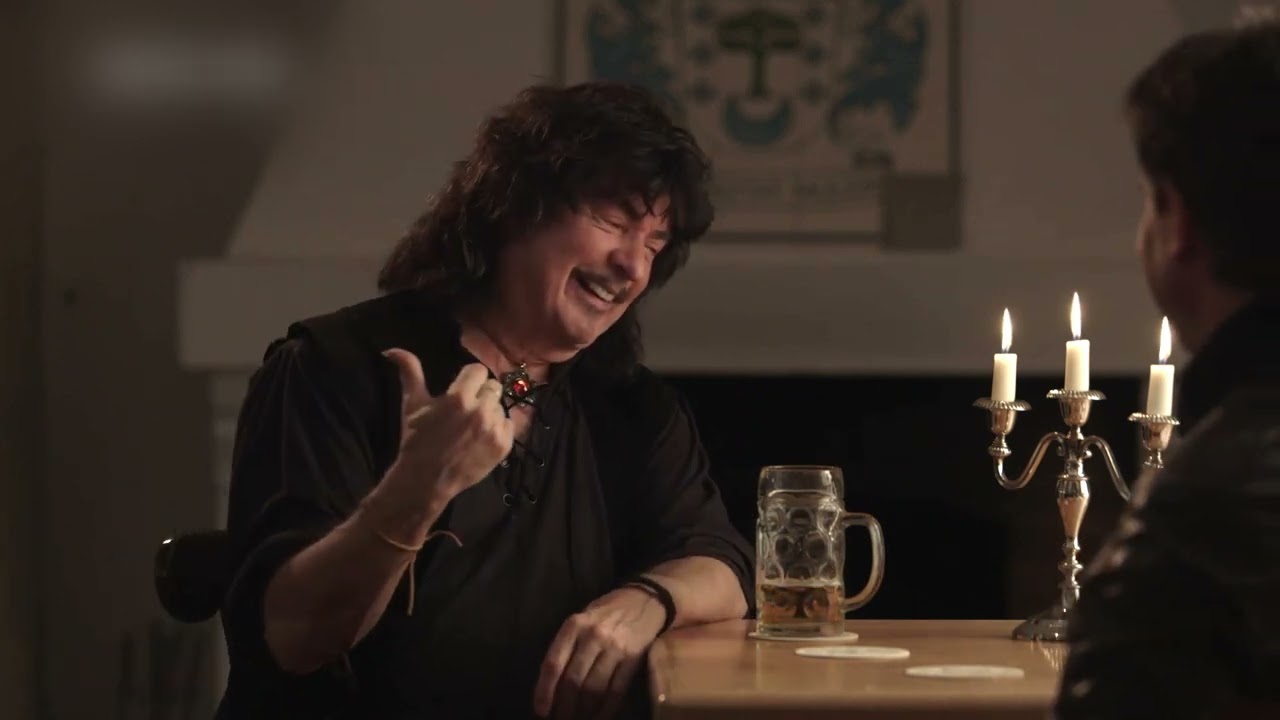 Ritchie Blackmore discussing his time playing with American rock 'n' roll legend Gene Vincent.